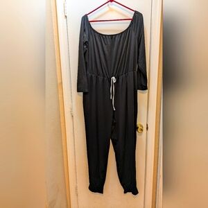 Off the shoulder jumpsuit